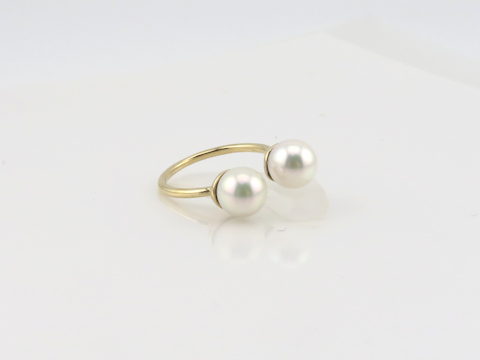 パールオープンリングafter