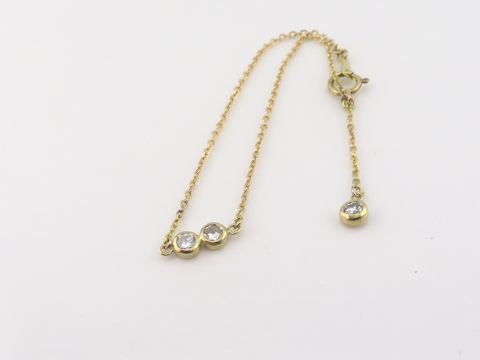 ダイヤモンドブレスレットafter