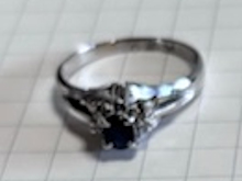 サファイアペンダントbefore