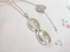 ムーンストーンのペンダントafter