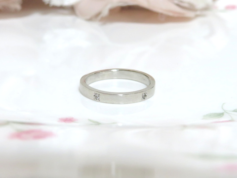 ストレートリング（Pt）after
