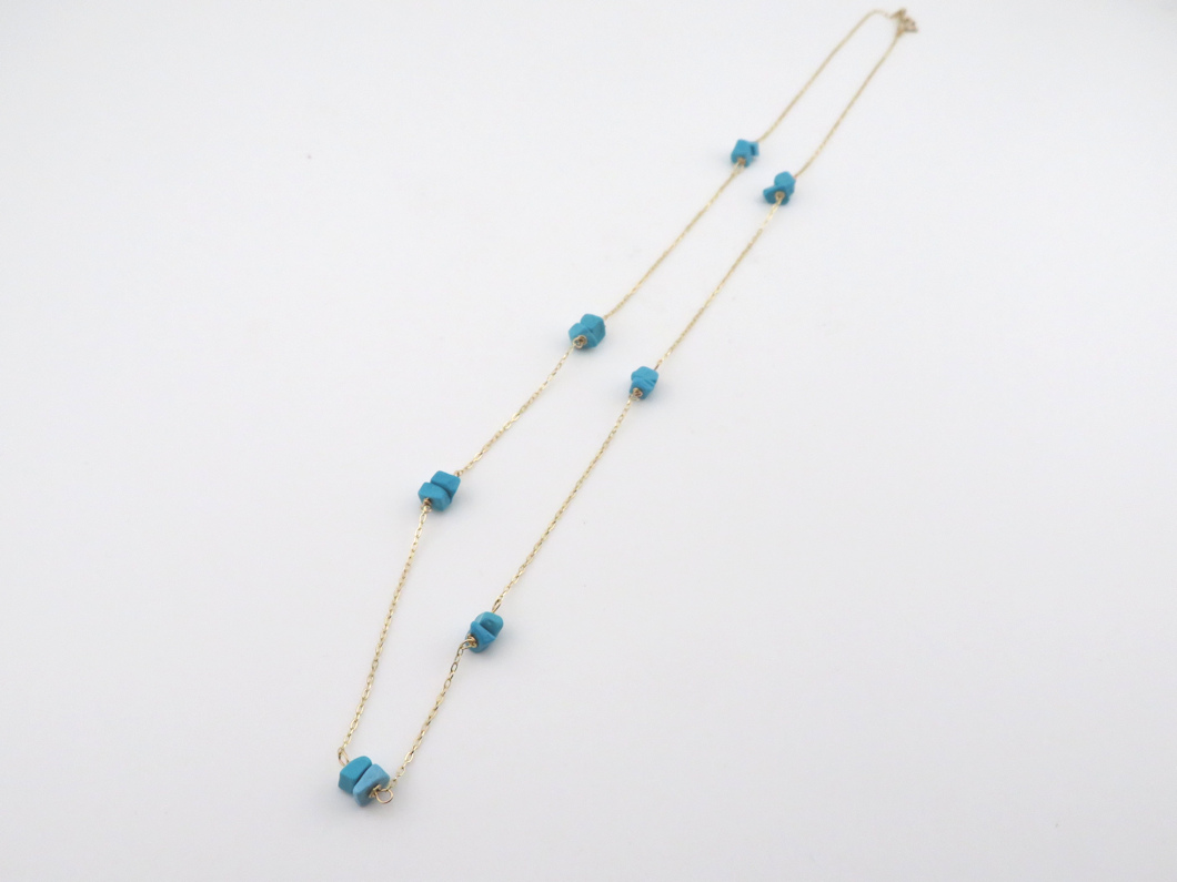 ターコイズネックレス