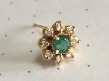 エメラルド細リングbefore