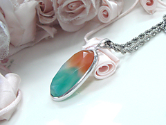 めのうのペンダントafter