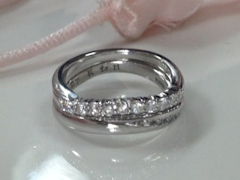 ダイヤモンドの婚約指輪のプチリフォーム