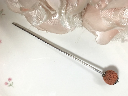 珊瑚のかんざし