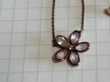 ローズクォーツリングbefore