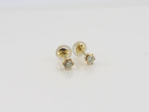 ダイヤモンドピアスafter