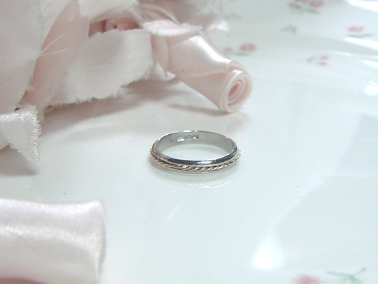 結婚指輪のアレンジ