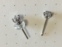 ダイヤモンドピアスチャームbefore