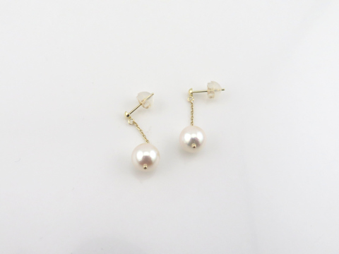 パールピアスafter