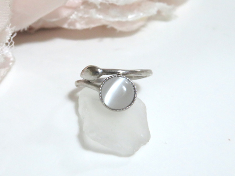 ムーンストーンリングafter