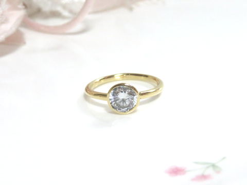 キュービックジルコニアリングafter