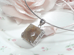 ルチルクオーツのペンダントafter