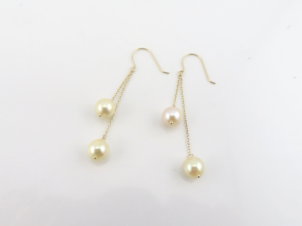 パールフックピアス