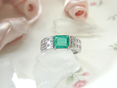 エメラルドのリングafter