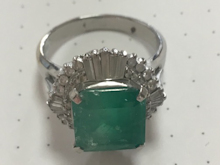 エメラルドペンダントbefore