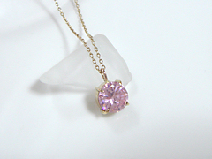 キュービックジルコニアのペンダントafter