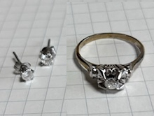 ダイヤモンドブレスレットbefore