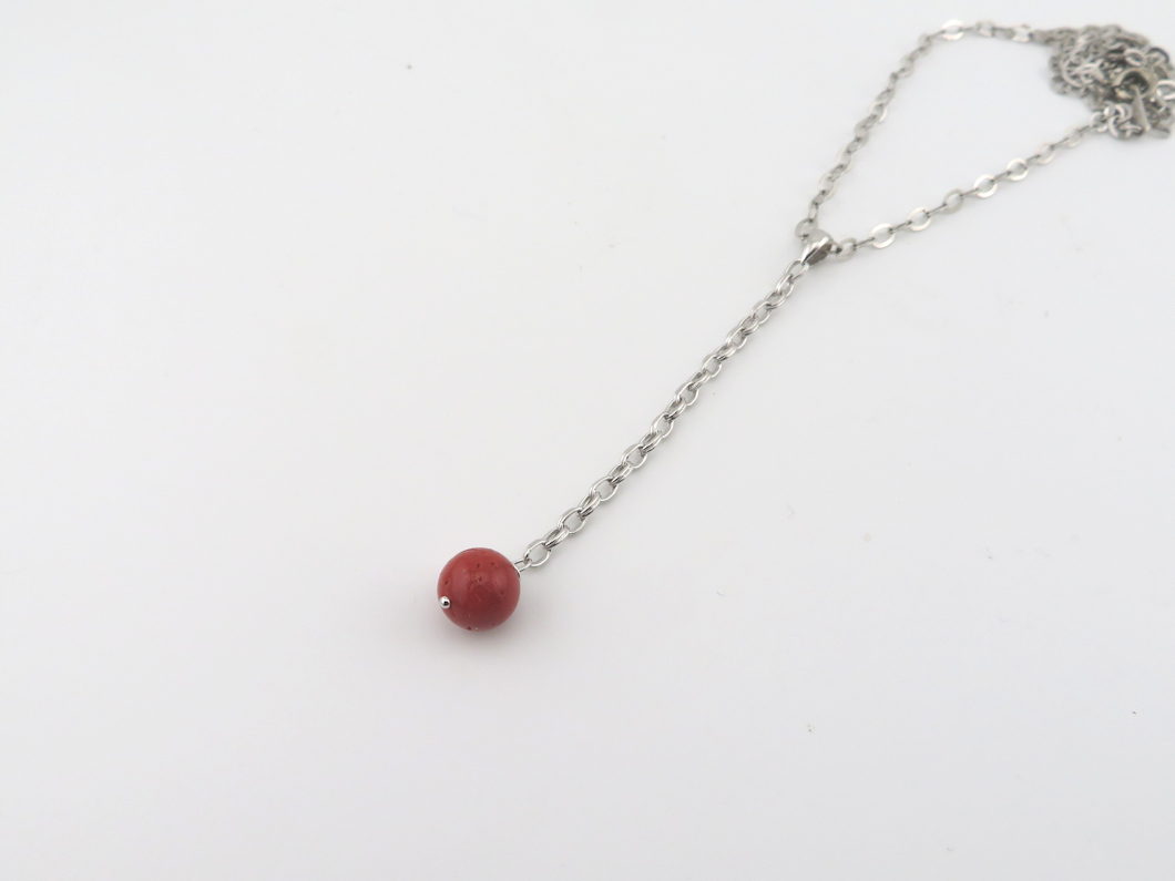 珊瑚ペンダント