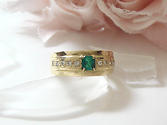 エメラルドのリングafter