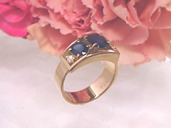 サファイアのリングafter