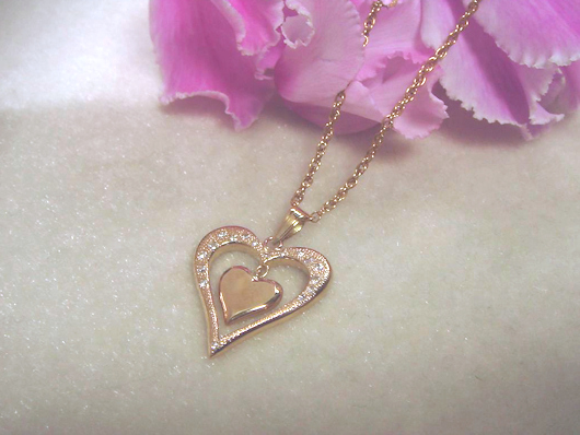 K18ハートのペンダント