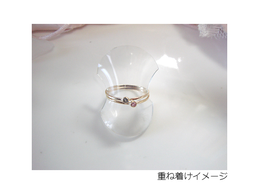 ４．細リング サファイアサムネイル