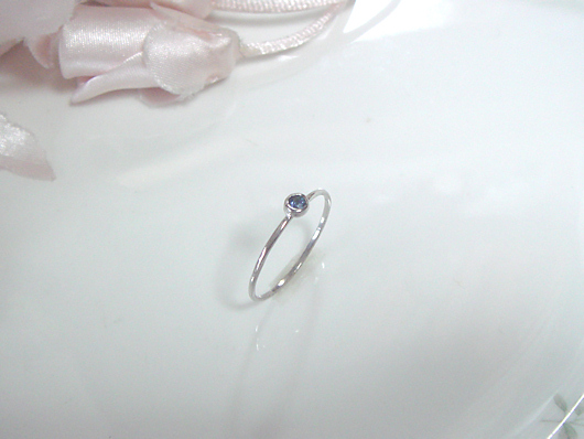４．細リング サファイアサムネイル