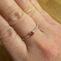 ペンダントをリングに作り替え J・J様